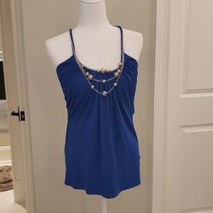 MAKE ME AN OFFER!!   Halter w/ built in necklace